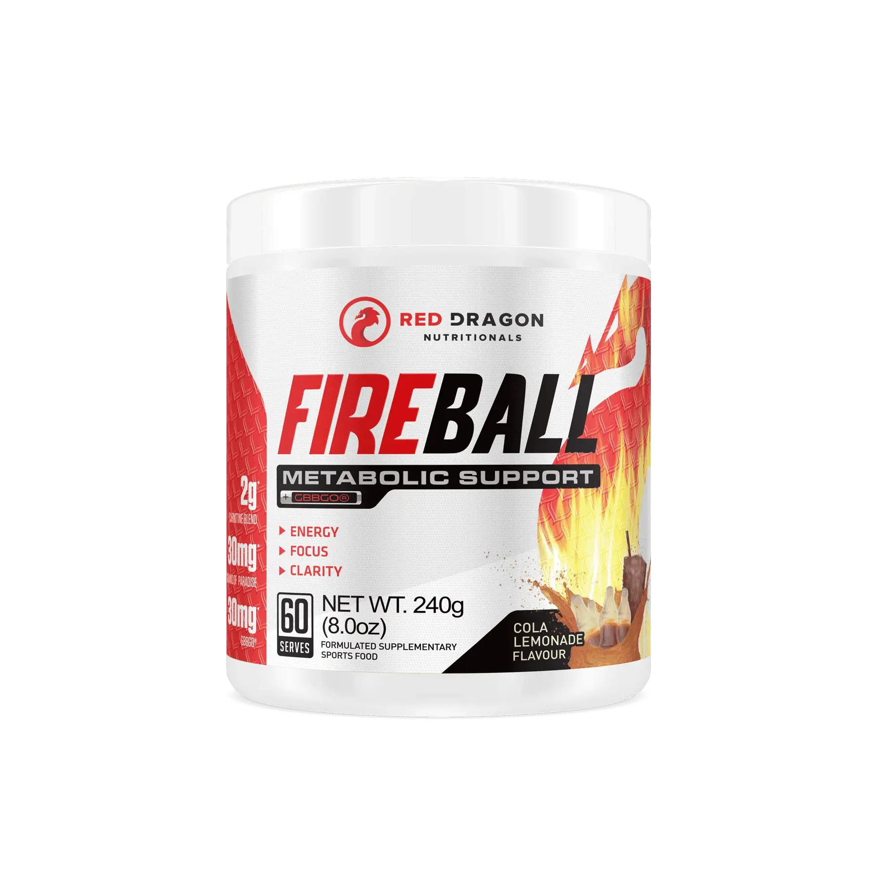 Red Dragon Nutritionals - Fireball White - 60 Serve - Image 6