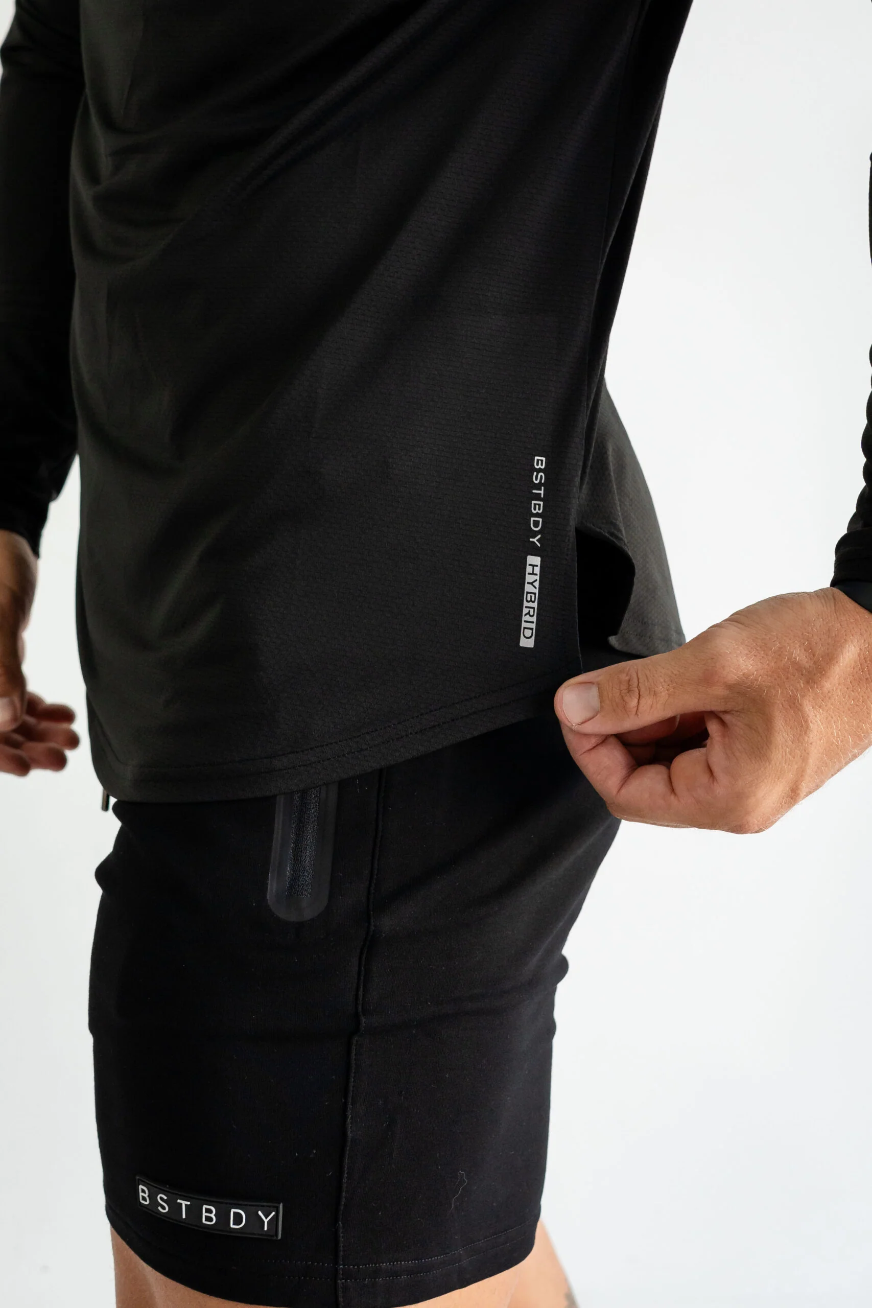 Hybrid Long Sleeve - Black - Image 4