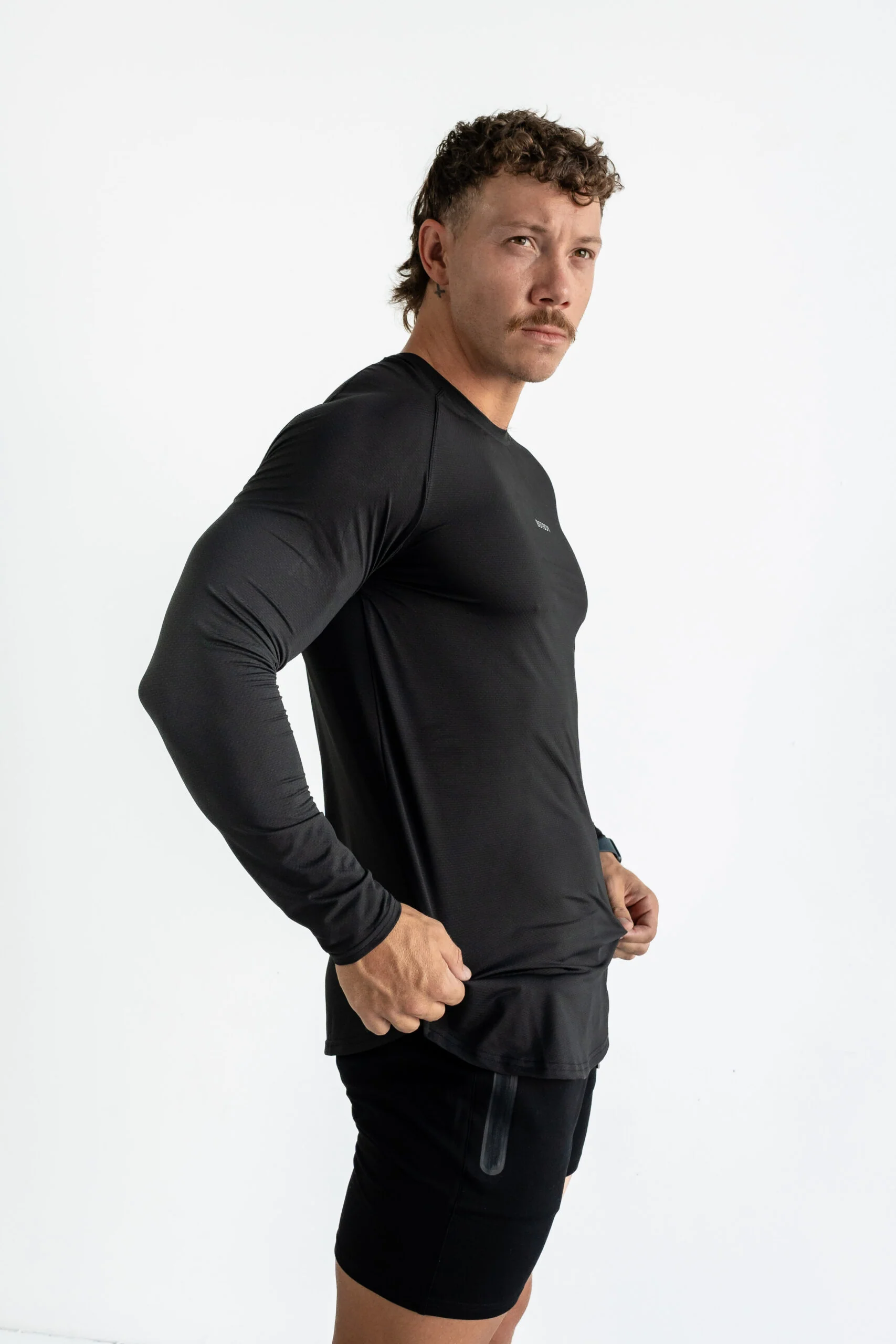 Hybrid Long Sleeve - Black - Image 5