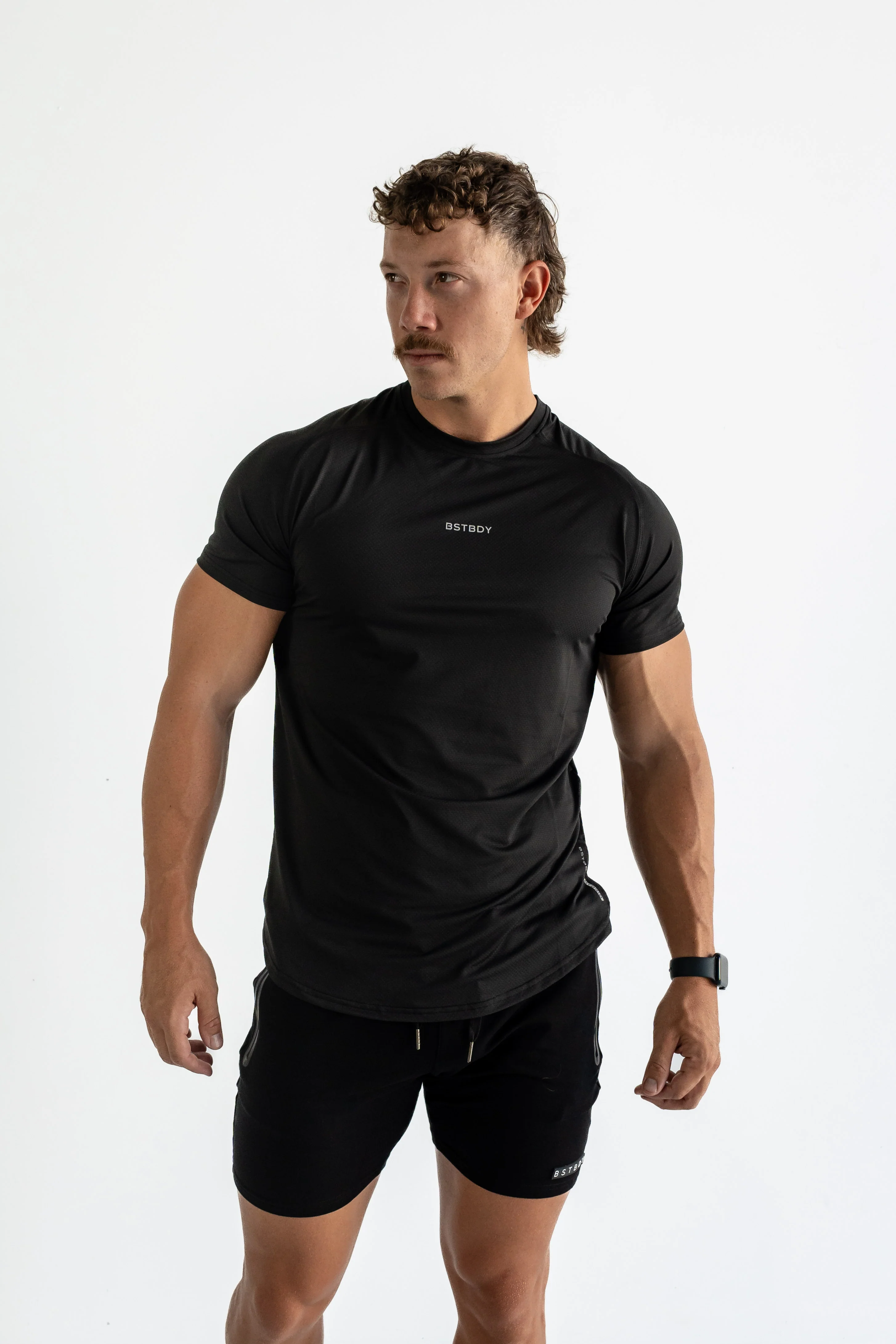 Hybrid Tee - Black - Image 7