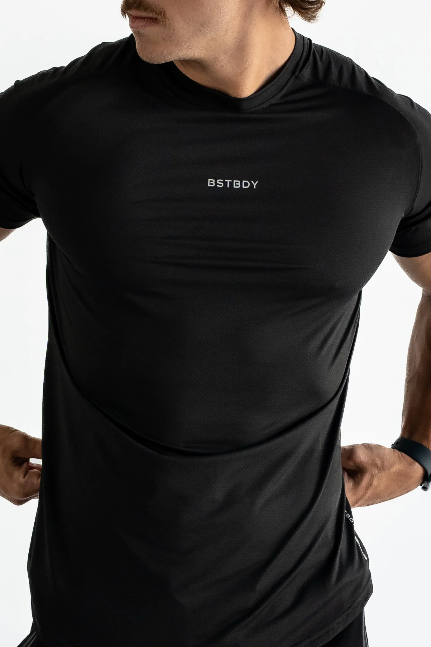 Hybrid Tee - Black - Image 8
