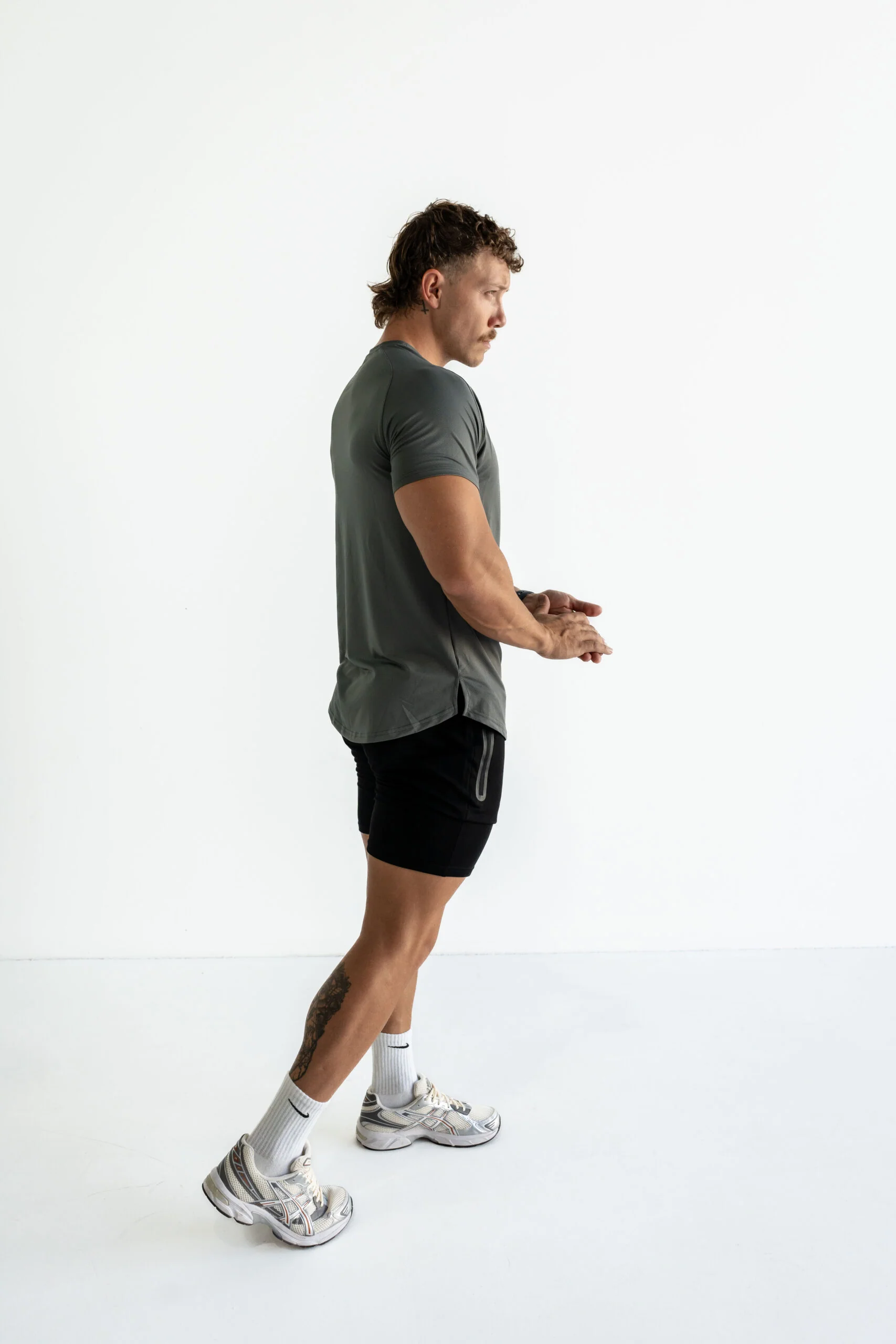Hybrid Tee - Grey - Image 6