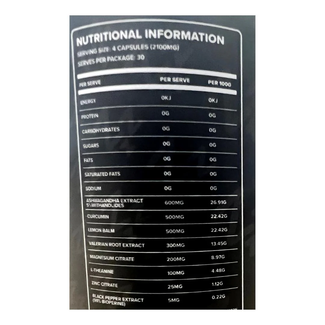 Street Supps - Revitalise V2 120 capsules - Image 4